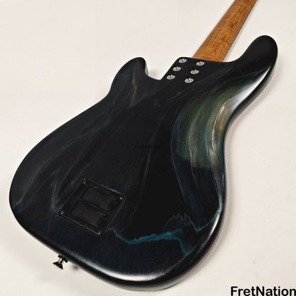 McGrath Guitars McGrath Thunderhorse V 5-String Bass EMG HZ - Black Sands 9.56lbs