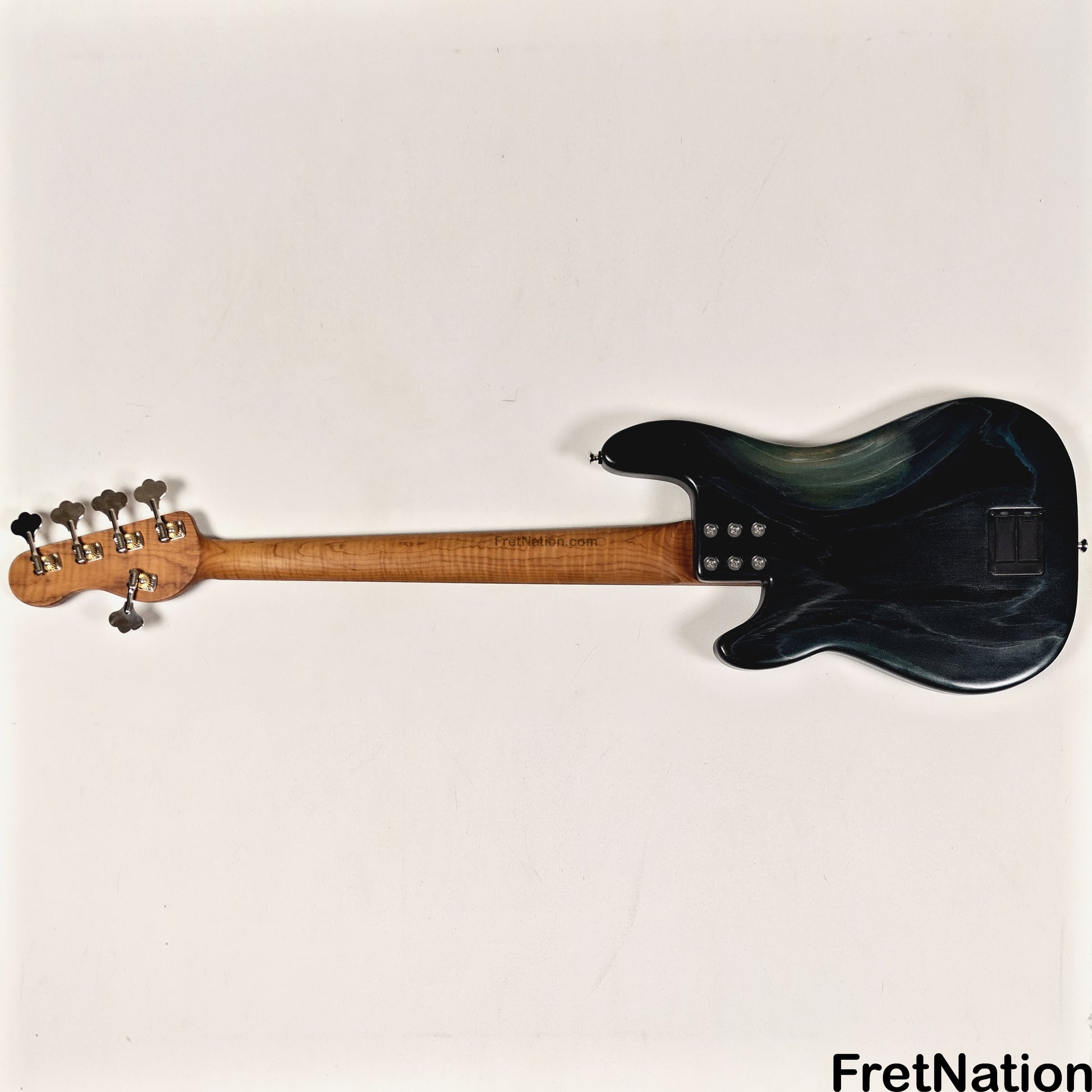 McGrath Guitars McGrath Thunderhorse V 5-String Bass EMG HZ - Black Sands 9.56lbs