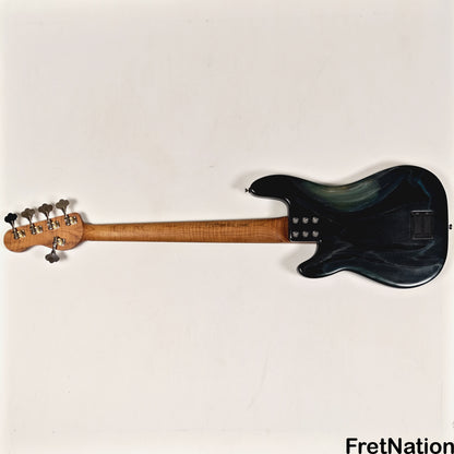 McGrath Guitars McGrath Thunderhorse V 5-String Bass EMG HZ - Black Sands 9.56lbs
