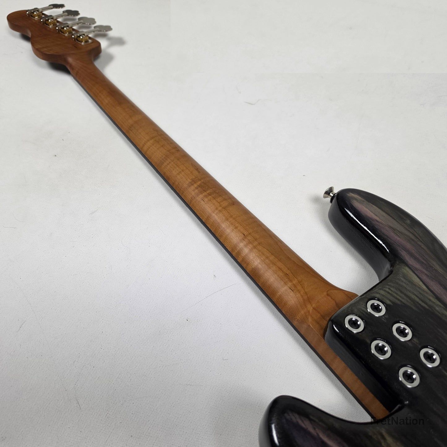 McGrath Thunderhorse IV 4-String Bass Nordstrand 12-Way Tilt-EQ - Galactic Purple 9.16lbs