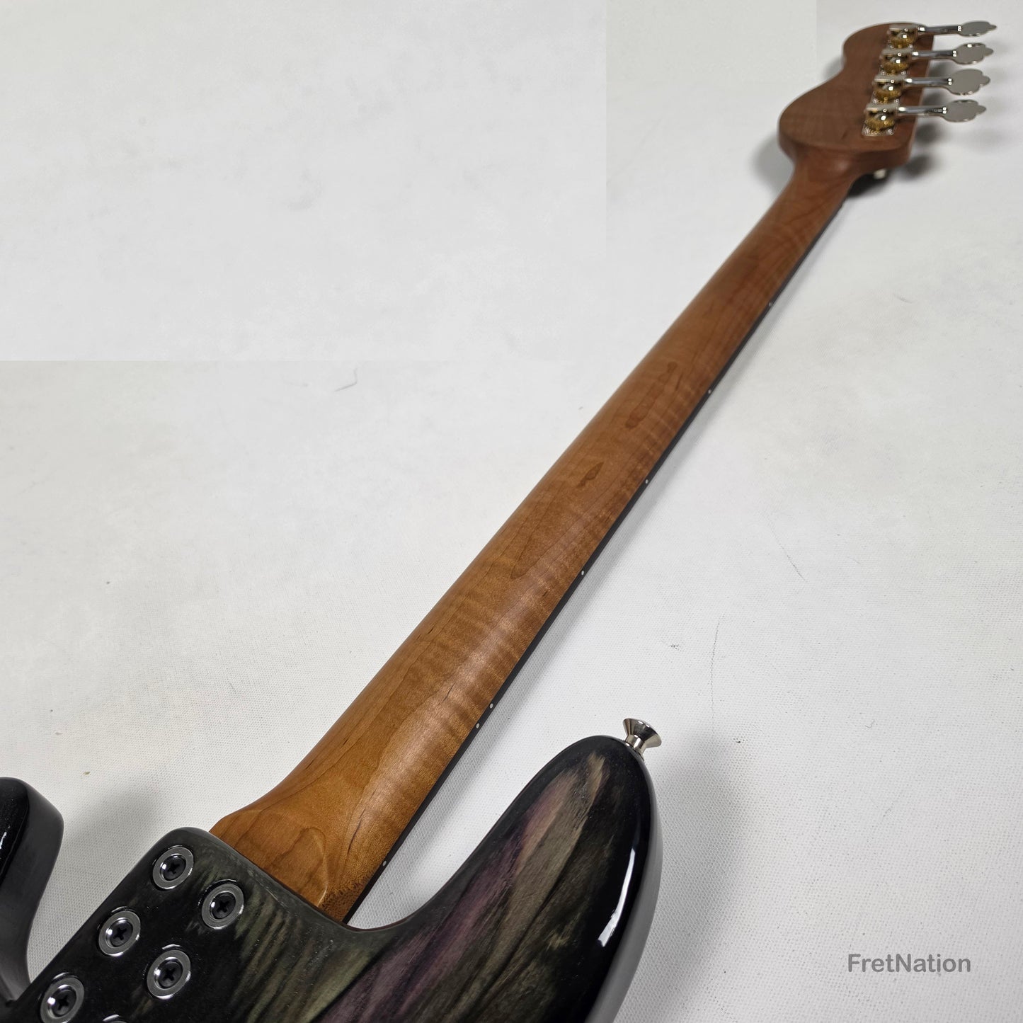 McGrath Thunderhorse IV 4-String Bass Nordstrand 12-Way Tilt-EQ - Galactic Purple 9.16lbs