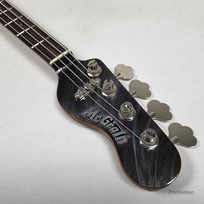 McGrath Thunderhorse IV 4-String Bass Nordstrand 12-Way Tilt-EQ - Galactic Purple 9.16lbs
