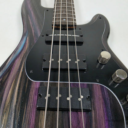 McGrath Thunderhorse IV 4-String Bass Nordstrand 12-Way Tilt-EQ - Galactic Purple 9.16lbs