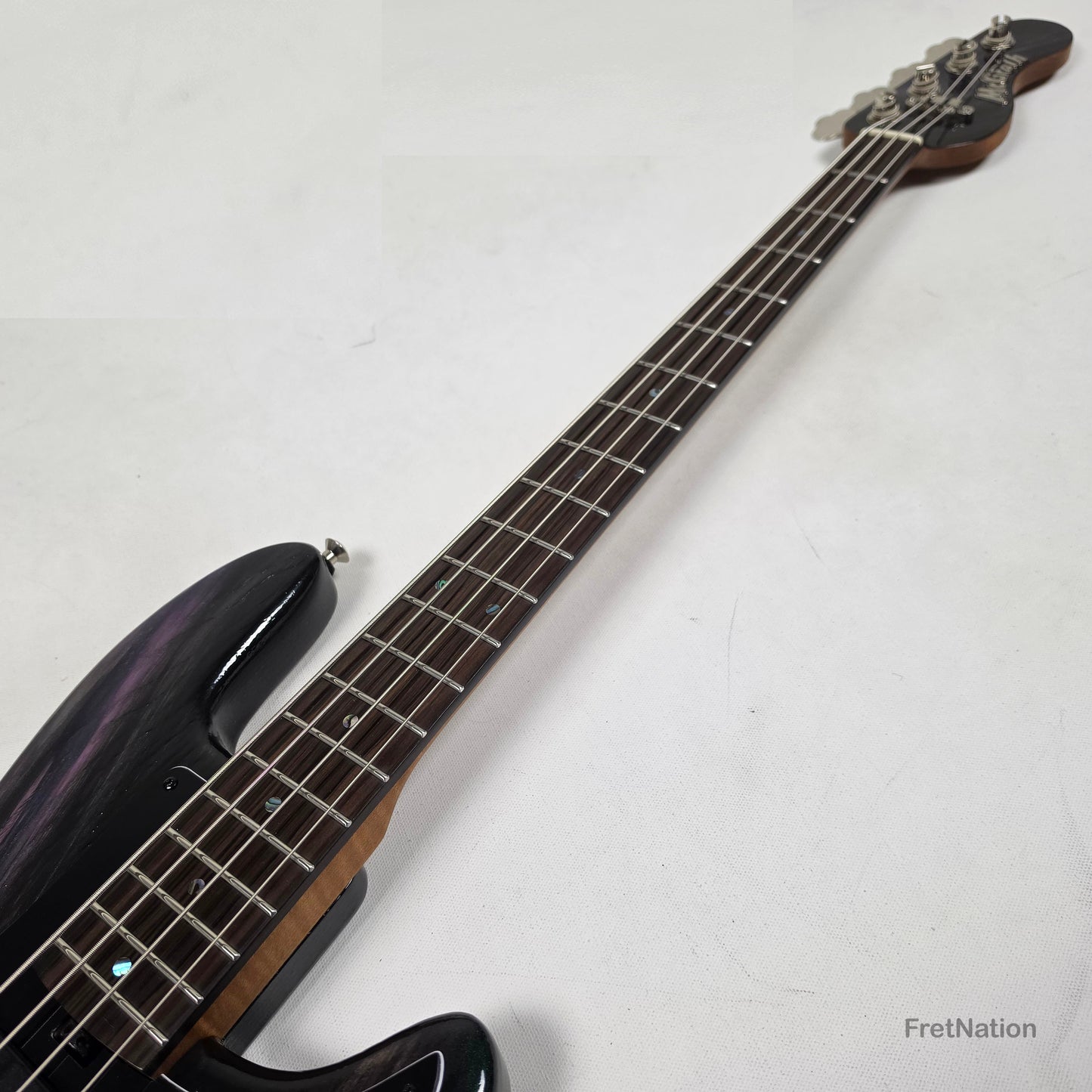 McGrath Thunderhorse IV 4-String Bass Nordstrand 12-Way Tilt-EQ - Galactic Purple 9.16lbs