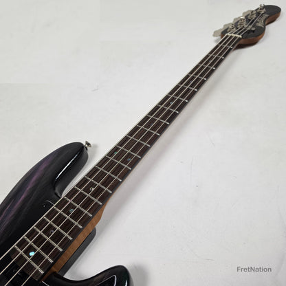 McGrath Thunderhorse IV 4-String Bass Nordstrand 12-Way Tilt-EQ - Galactic Purple 9.16lbs