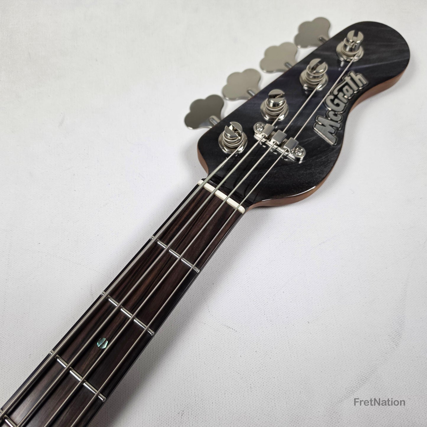 McGrath Thunderhorse IV 4-String Bass Nordstrand 12-Way Tilt-EQ - Galactic Purple 9.16lbs