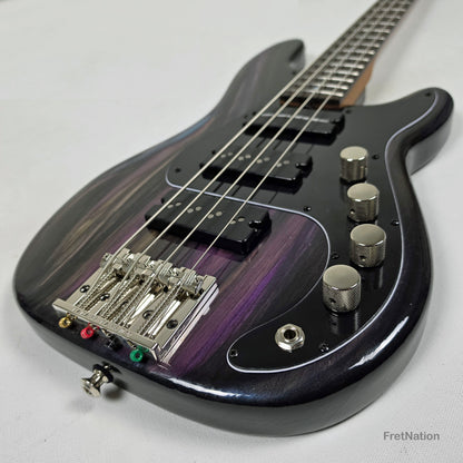 McGrath Thunderhorse IV 4-String Bass Nordstrand 12-Way Tilt-EQ - Galactic Purple 9.16lbs