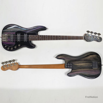 McGrath Thunderhorse IV 4-String Bass Nordstrand 12-Way Tilt-EQ - Galactic Purple 9.16lbs