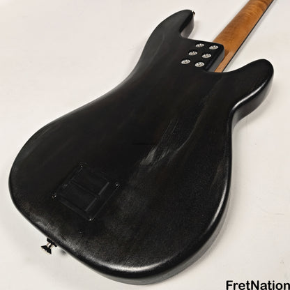 McGrath Guitars McGrath Thunderhorse IV 4-String Lefty Bass DiMarzio Relentless - Black Sands 8.76lbs