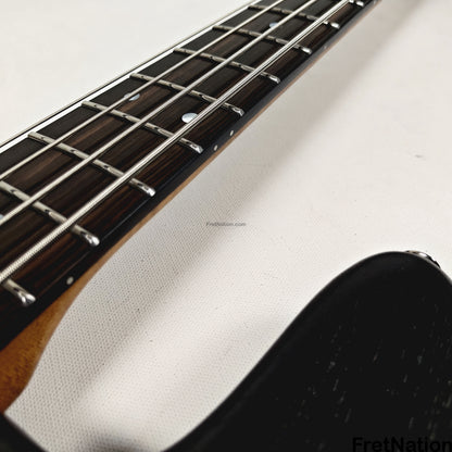 McGrath Guitars McGrath Thunderhorse IV 4-String Lefty Bass DiMarzio Relentless - Black Sands 8.76lbs