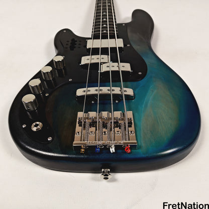 McGrath Guitars McGrath Thunderhorse IV 4-String Lefty Bass DiMarzio Relentless - Black Sands 8.76lbs