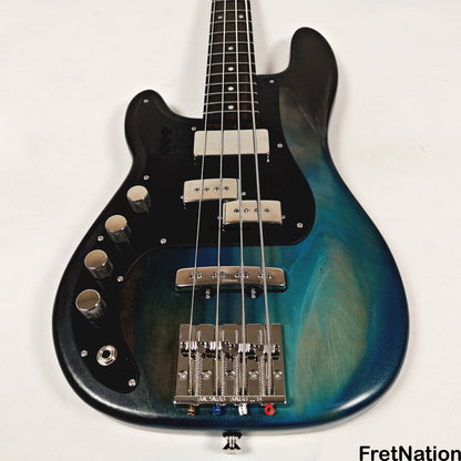McGrath Guitars McGrath Thunderhorse IV 4-String Lefty Bass DiMarzio Relentless - Black Sands 8.76lbs