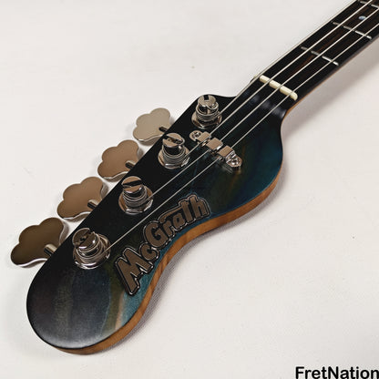 McGrath Guitars McGrath Thunderhorse IV 4-String Lefty Bass DiMarzio Relentless - Black Sands 8.76lbs