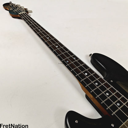 McGrath Guitars McGrath Thunderhorse IV 4-String Lefty Bass DiMarzio Relentless - Black Sands 8.76lbs