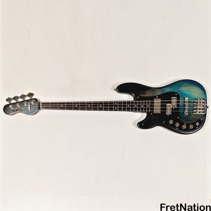 McGrath Guitars McGrath Thunderhorse IV 4-String Lefty Bass DiMarzio Relentless - Black Sands 8.76lbs