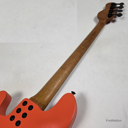 McGrath J-Style Thunderhorse IV 4-String Bass Dimarzio Relentless 12-Way Tilt - Peach 8.86lbs