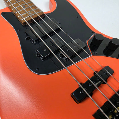 McGrath J-Style Thunderhorse IV 4-String Bass Dimarzio Relentless 12-Way Tilt - Peach 8.86lbs