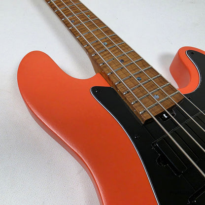 McGrath J-Style Thunderhorse IV 4-String Bass Dimarzio Relentless 12-Way Tilt - Peach 8.86lbs