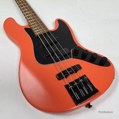 McGrath J-Style Thunderhorse IV 4-String Bass Dimarzio Relentless 12-Way Tilt - Peach 8.86lbs