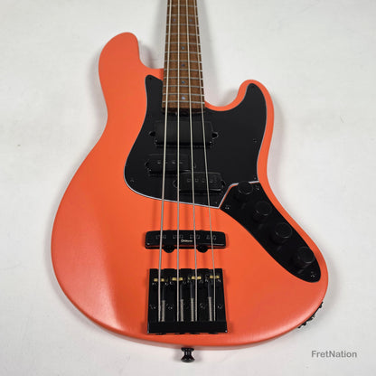 McGrath J-Style Thunderhorse IV 4-String Bass Dimarzio Relentless 12-Way Tilt - Peach 8.86lbs