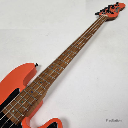 McGrath J-Style Thunderhorse IV 4-String Bass Dimarzio Relentless 12-Way Tilt - Peach 8.86lbs
