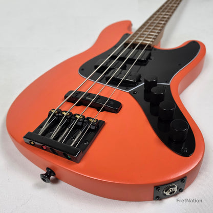McGrath J-Style Thunderhorse IV 4-String Bass Dimarzio Relentless 12-Way Tilt - Peach 8.86lbs