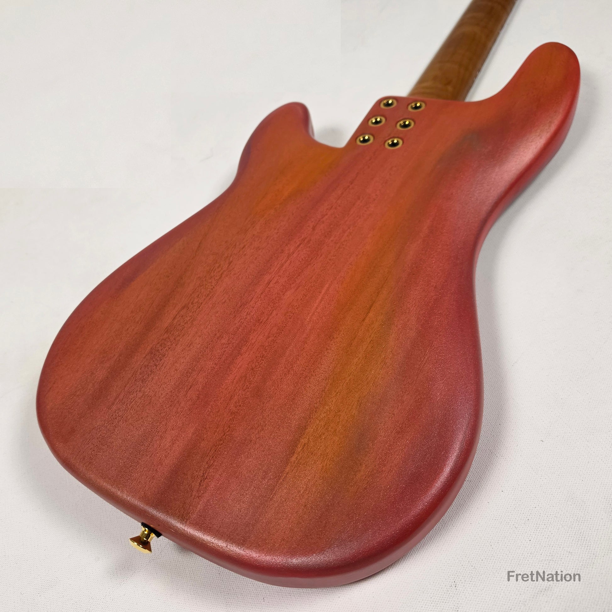 McGrath Guitars McGrath Thunderhorse IV 4-String Bass DiMarzio Relentless - Gold Dusk 8.66lbs