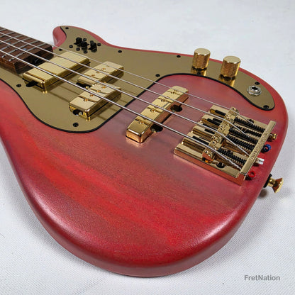 McGrath Guitars McGrath Thunderhorse IV 4-String Bass DiMarzio Relentless - Gold Dusk 8.66lbs