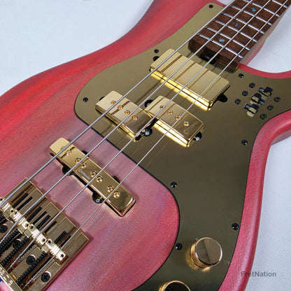 McGrath Guitars McGrath Thunderhorse IV 4-String Bass DiMarzio Relentless - Gold Dusk 8.66lbs