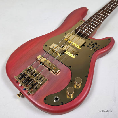McGrath Guitars McGrath Thunderhorse IV 4-String Bass DiMarzio Relentless - Gold Dusk 8.66lbs