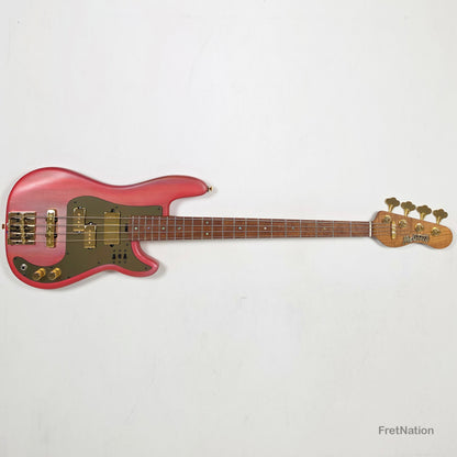 McGrath Guitars McGrath Thunderhorse IV 4-String Bass DiMarzio Relentless - Gold Dusk 8.66lbs