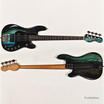 McGrath Thunderhorse IV 4-String Bass Nordstrand 12-Way - Black Sands Gloss 9.70lbs