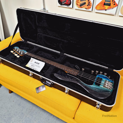 McGrath Thunderhorse IV 4-String Bass Nordstrand 12-Way - Black Sands Gloss 9.70lbs