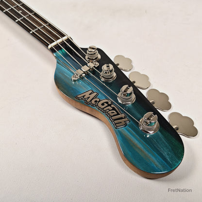 McGrath Thunderhorse IV 4-String Bass Nordstrand 12-Way - Black Sands Gloss 9.70lbs