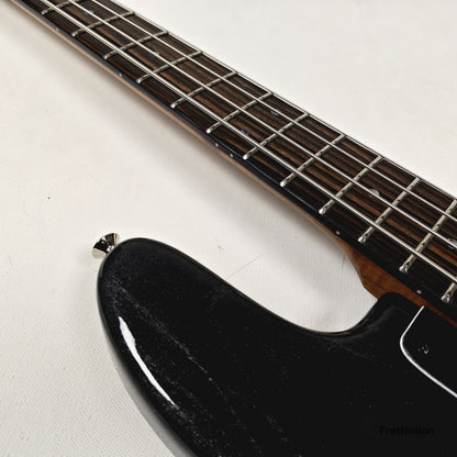 McGrath Thunderhorse IV 4-String Bass Nordstrand 12-Way - Black Sands Gloss 9.70lbs