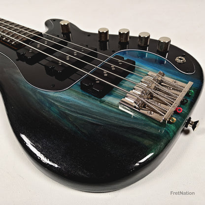 McGrath Thunderhorse IV 4-String Bass Nordstrand 12-Way - Black Sands Gloss 9.70lbs
