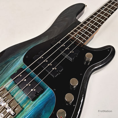 McGrath Thunderhorse IV 4-String Bass Nordstrand 12-Way - Black Sands Gloss 9.70lbs