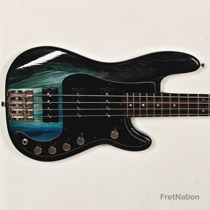 McGrath Thunderhorse IV 4-String Bass Nordstrand 12-Way - Black Sands Gloss 9.70lbs