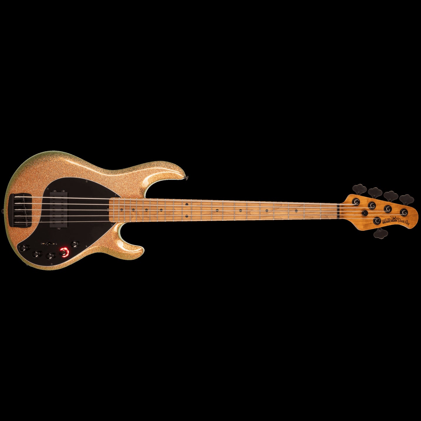 Music Man Ernie Ball Music Man Darkray 5-String Bass Gold Bar - Pre-Order November 2024