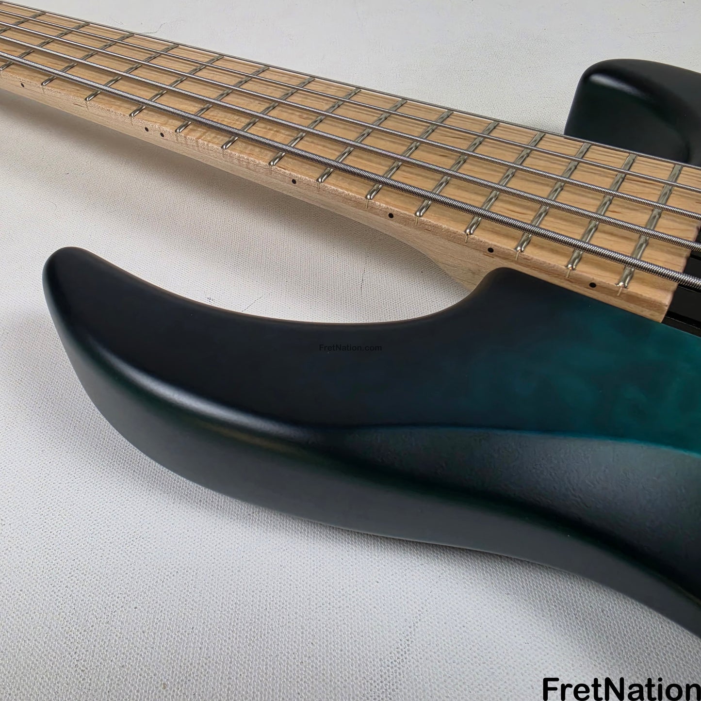 MTD MTD Kingston NSJ Norm Stockton Signature 5-String Bass w/ Barolini Satin Blue Burst - 8.50lbs SN: MTD25110121