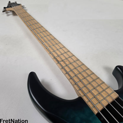 MTD MTD Kingston NSJ Norm Stockton Signature 5-String Bass w/ Barolini Satin Blue Burst - 8.50lbs SN: MTD25110121