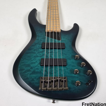 MTD MTD Kingston NSJ Norm Stockton Signature 5-String Bass w/ Barolini Satin Blue Burst - 8.50lbs SN: MTD25110121