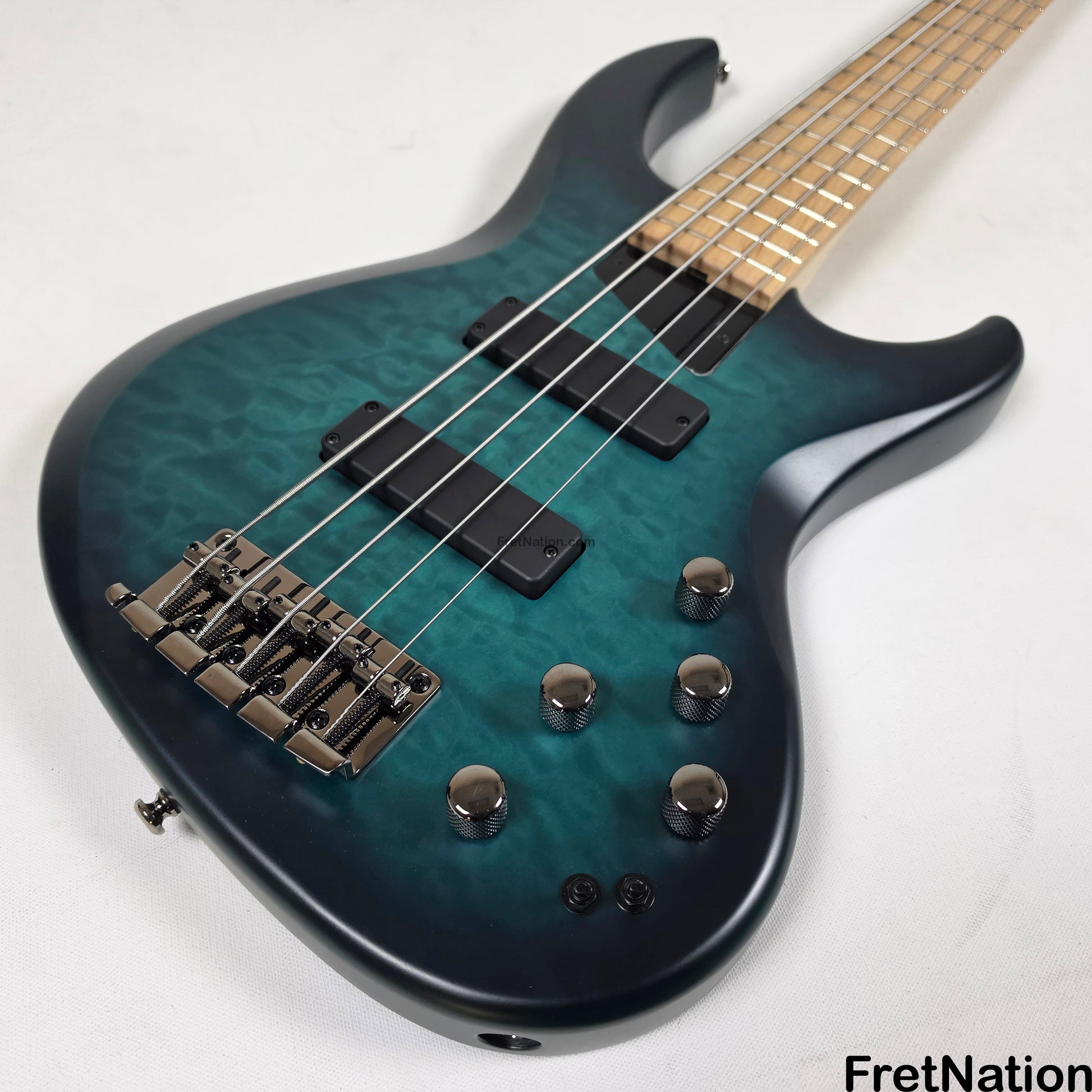MTD MTD Kingston NSJ Norm Stockton Signature 5-String Bass w/ Barolini Satin Blue Burst - 8.50lbs SN: MTD25110121