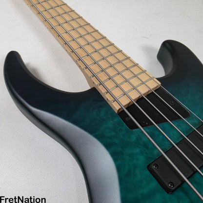 MTD MTD Kingston NSJ Norm Stockton Signature 5-String Bass w/ Barolini Satin Blue Burst - 8.66lbs SN: MTD25110125