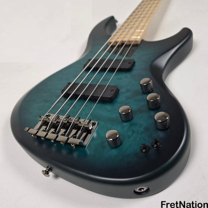 MTD MTD Kingston NSJ Norm Stockton Signature 5-String Bass w/ Barolini Satin Blue Burst - 8.66lbs SN: MTD25110125
