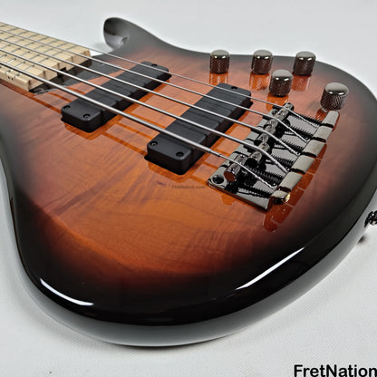 MTD MTD Kingston Z5 5-String Bass w/ Barolini Upgrade Sunburst Gloss - 8.48lbs SN: MTD24110028 B-Stock