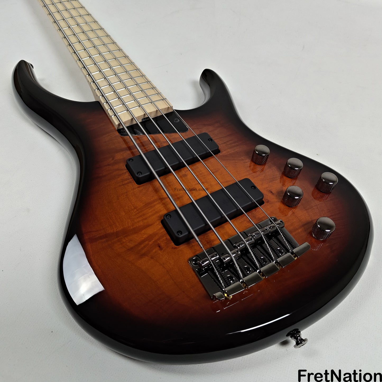 MTD MTD Kingston Z5 5-String Bass w/ Barolini Upgrade Sunburst Gloss - 8.48lbs SN: MTD24110028 B-Stock