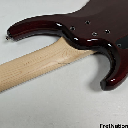 MTD MTD Kingston Z5 5-String Bass Transparent Cherry Gloss - 9.14lbs SN: MTD25060087