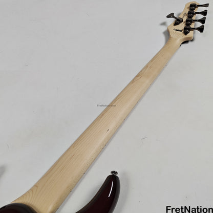 MTD MTD Kingston Z5 5-String Bass Transparent Cherry Gloss - 9.14lbs SN: MTD25060087