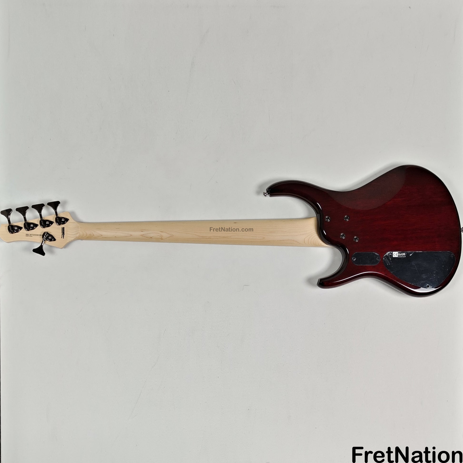 MTD MTD Kingston Z5 5-String Bass Transparent Cherry Gloss - 9.14lbs SN: MTD25060087